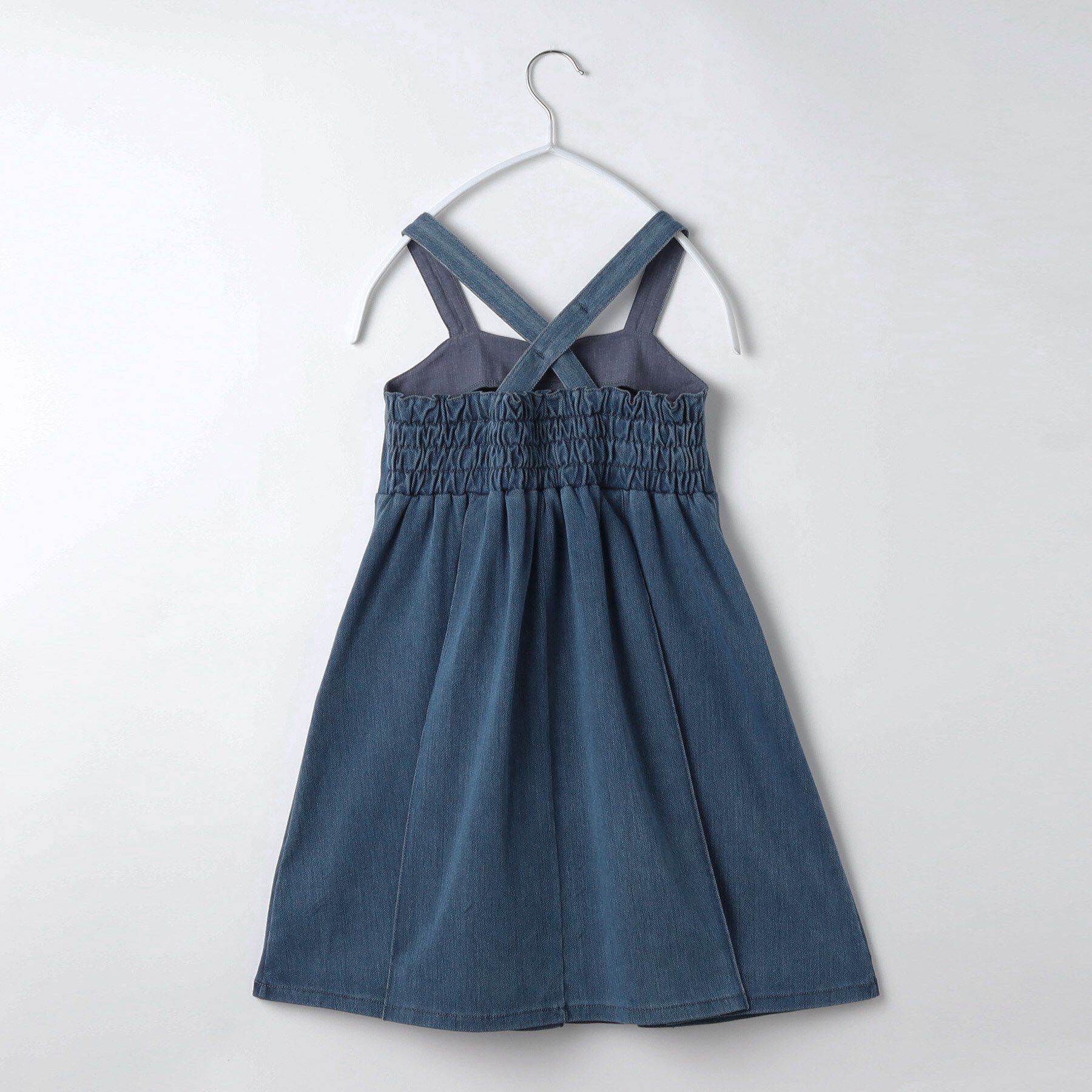 THE SHOP TK「【110－150】タックジャンスカ/ママとおそろい・洗濯機OK」|ワンピース|