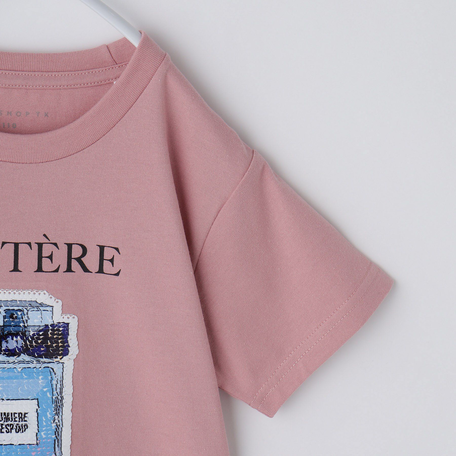 THE SHOP TK「【110－150】色が変わる！スパンコール半袖Tシャツ/洗える」|Tシャツ・カットソー|