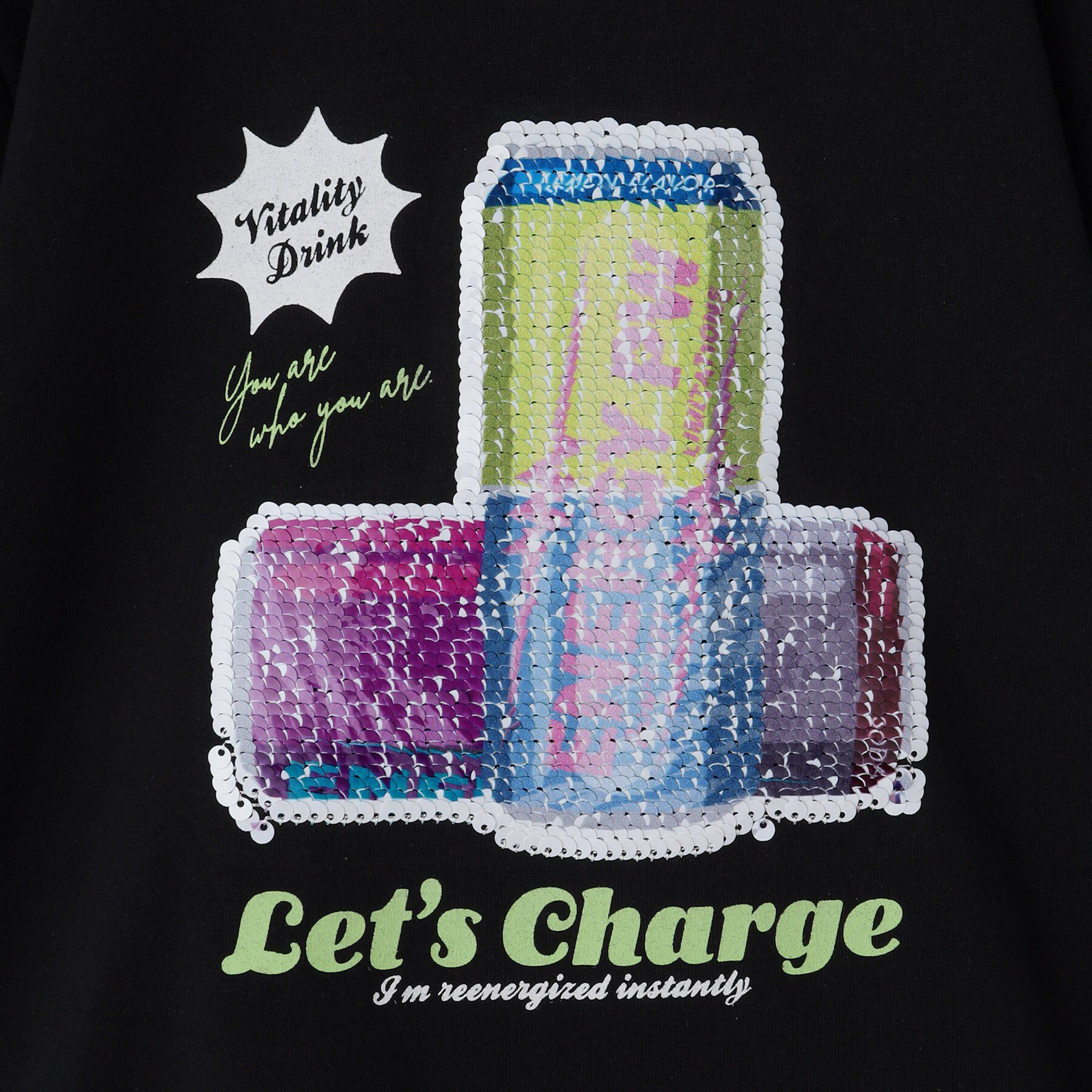 THE SHOP TK「【110－150】色が変わる！スパンコール半袖Tシャツ/洗える」|Tシャツ・カットソー|