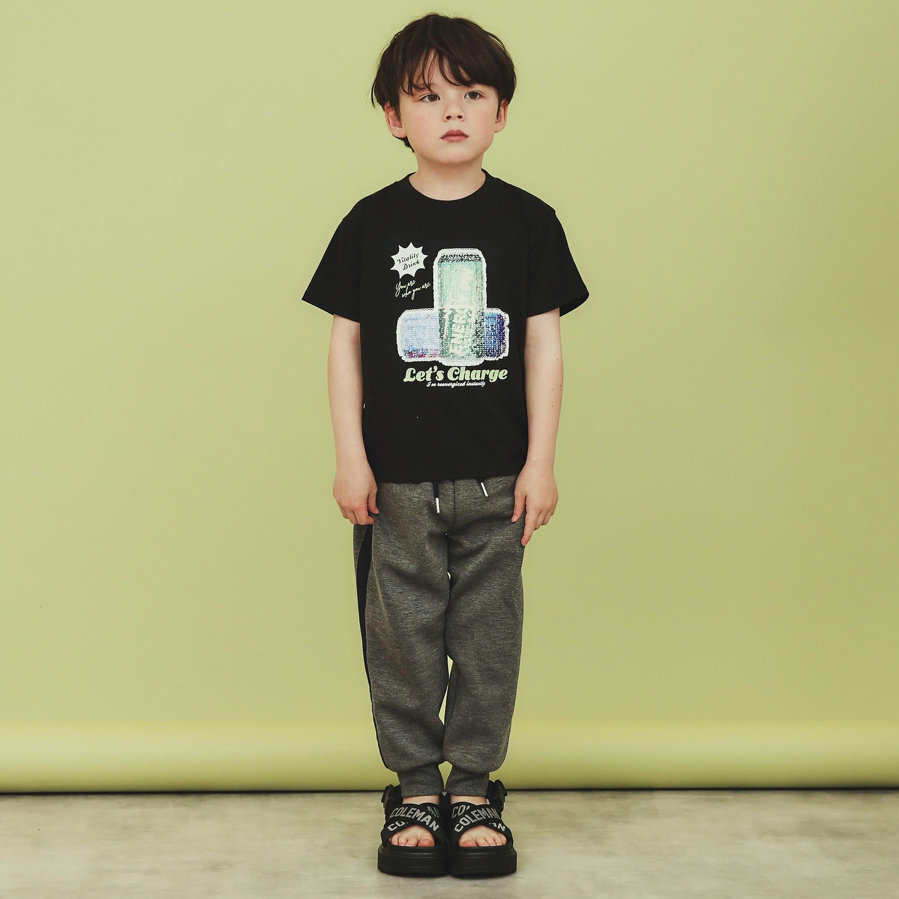 THE SHOP TK「【110－150】色が変わる！スパンコール半袖Tシャツ/洗える」|Tシャツ・カットソー|