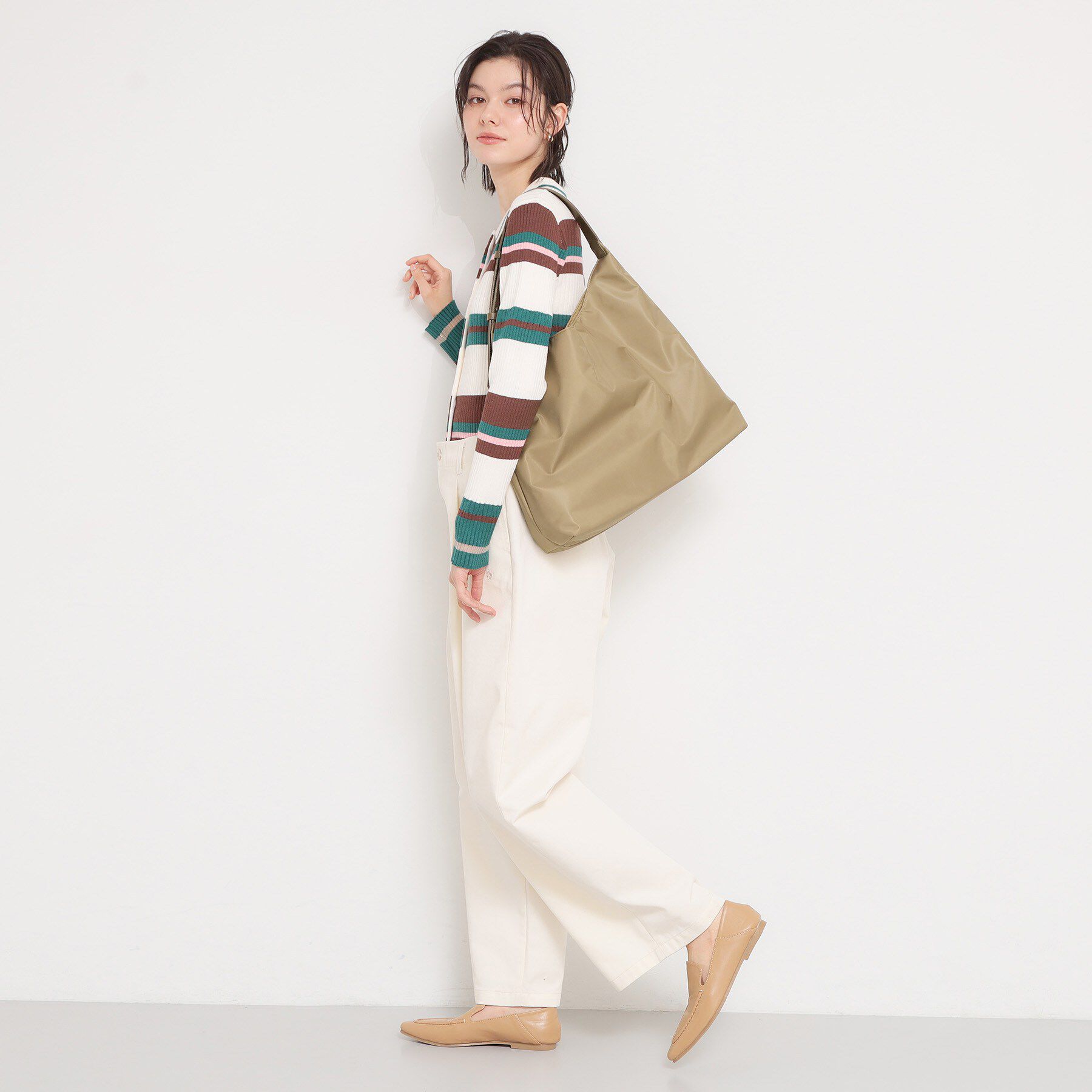 THE SHOP TK「トライアングルナイロンバッグ」|トートバッグ|