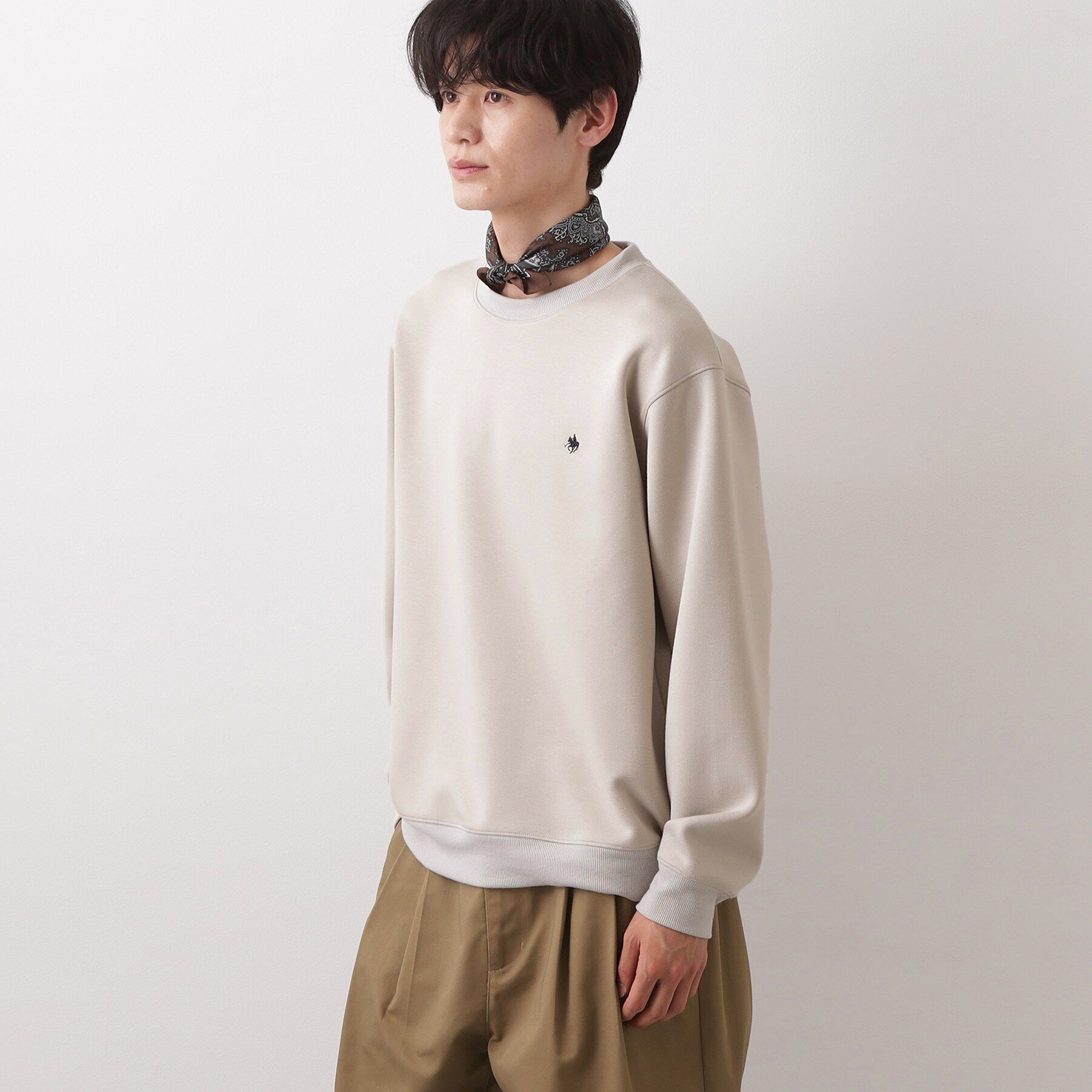 THE SHOP TK「POLO BCS ダンボールスウェット」|パーカー|