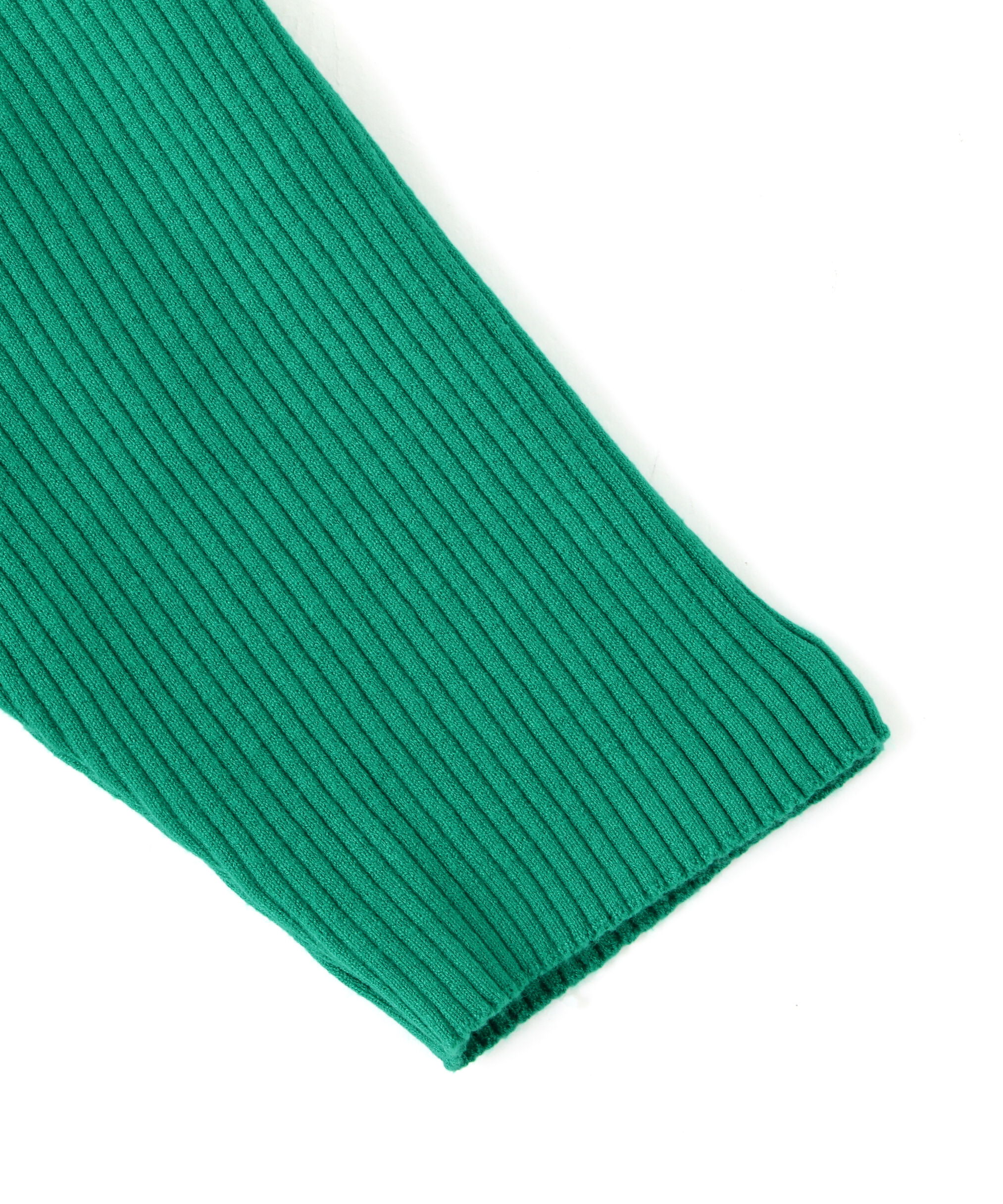  「メタルプレートリブニット」|ニット・セーター|