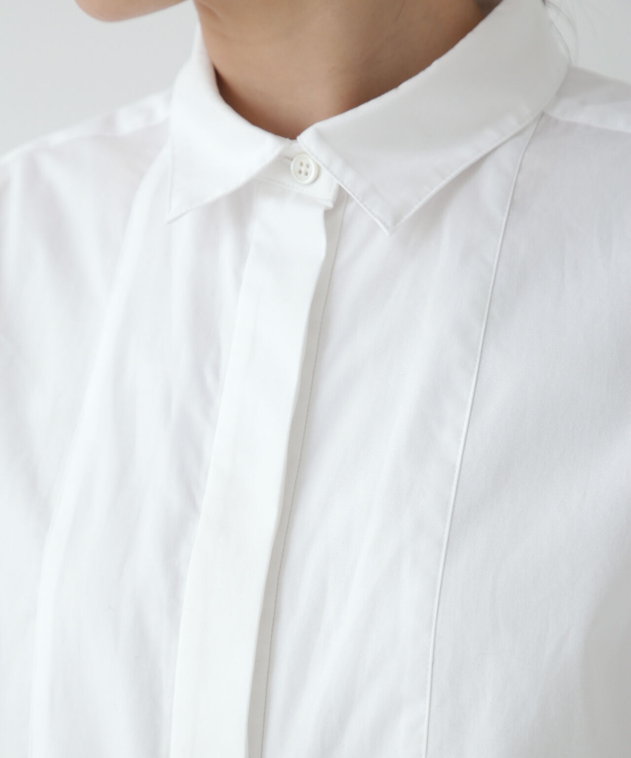  「◆１００／２ブロードシャツワンピース」|ワンピース|