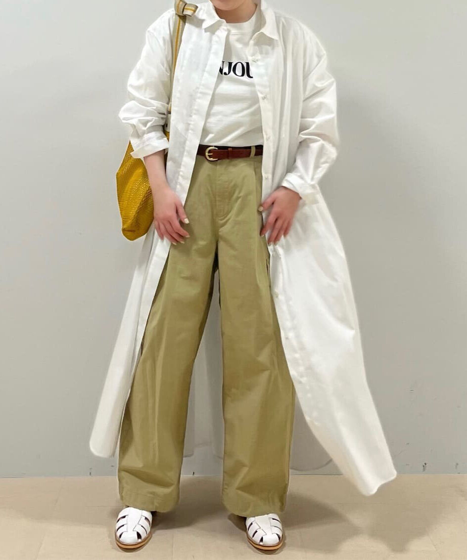  「◆１００／２ブロードシャツワンピース」|ワンピース|