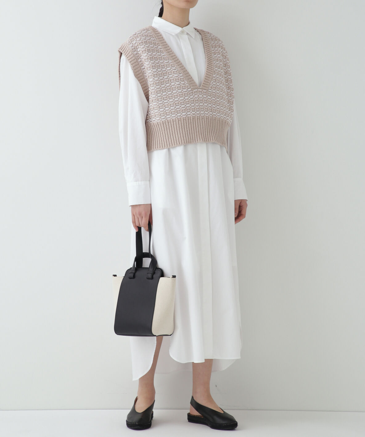  「◆１００／２ブロードシャツワンピース」|ワンピース|