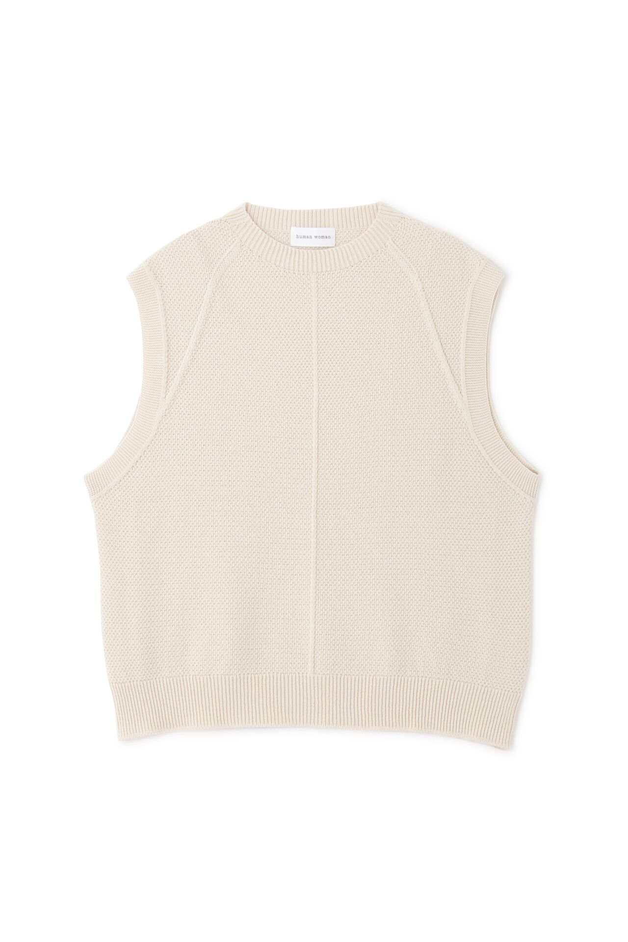  「◆【ウォッシャブル】コットンポリエステルリンクスベスト」|ニット・セーター|