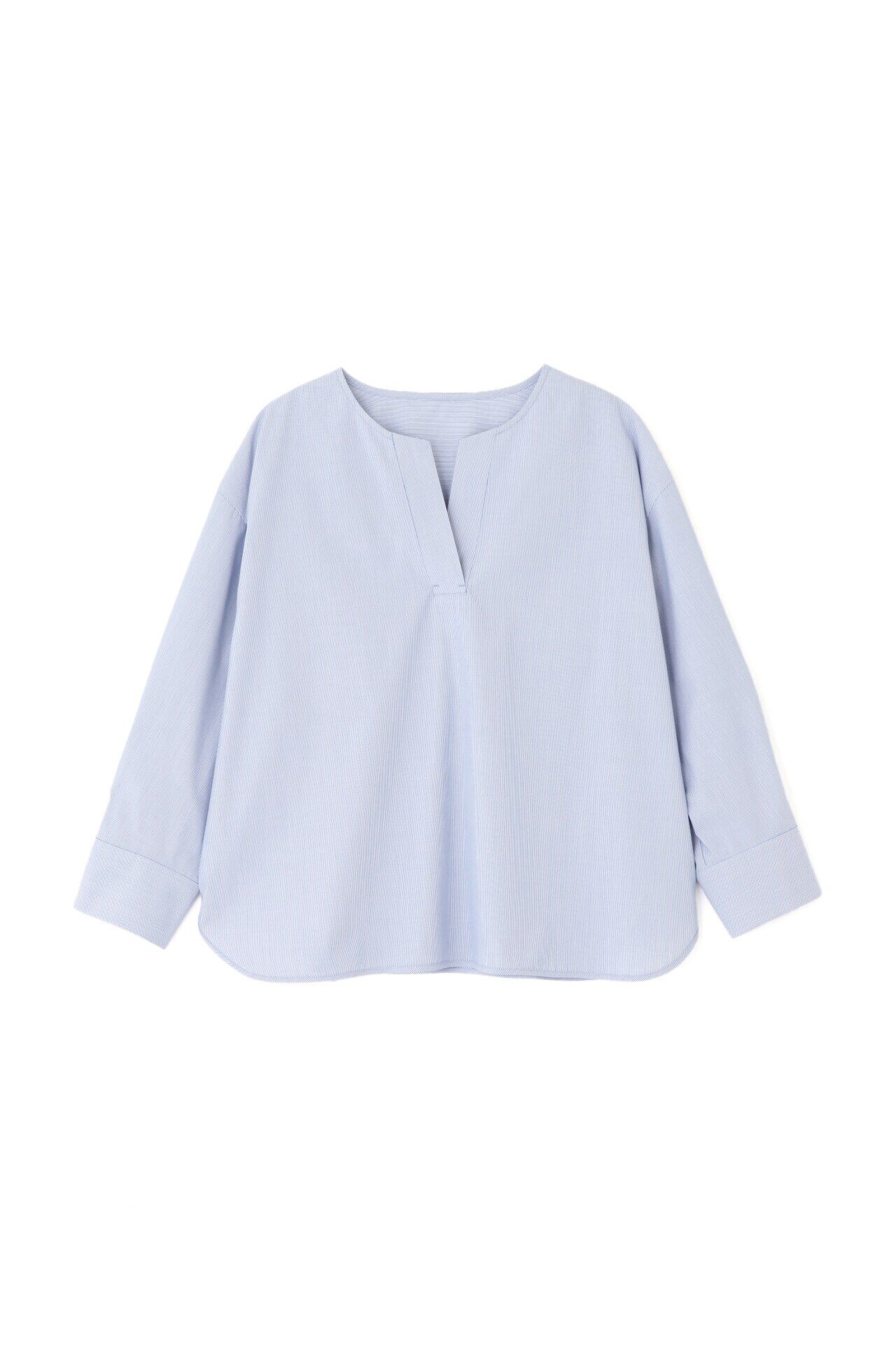  「◆スキッパーブロードブラウス」|シャツ・ブラウス|