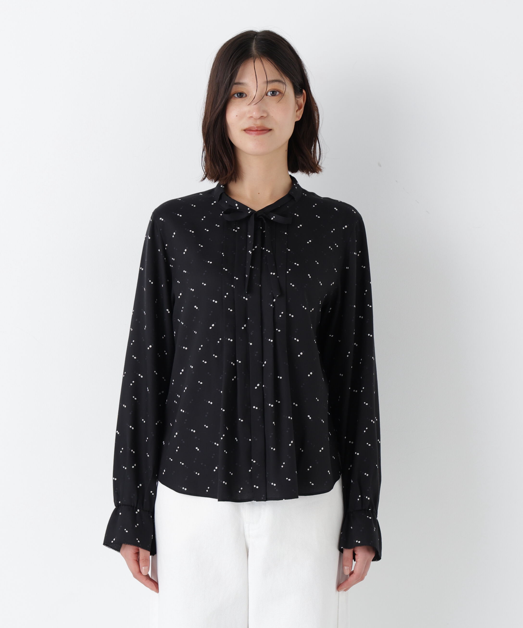  「◆テンセルビエラタイブラウス」|シャツ・ブラウス|