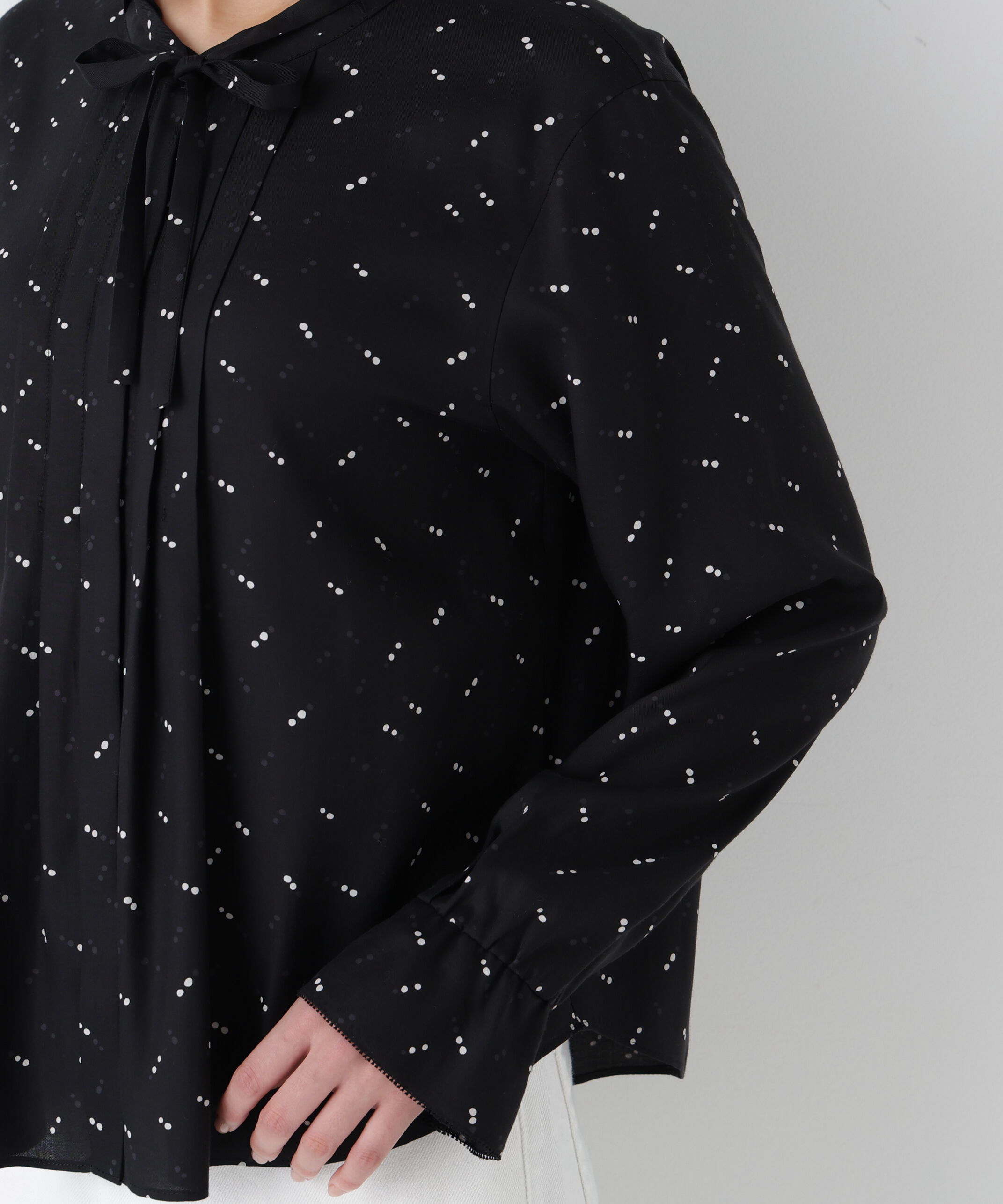  「◆テンセルビエラタイブラウス」|シャツ・ブラウス|