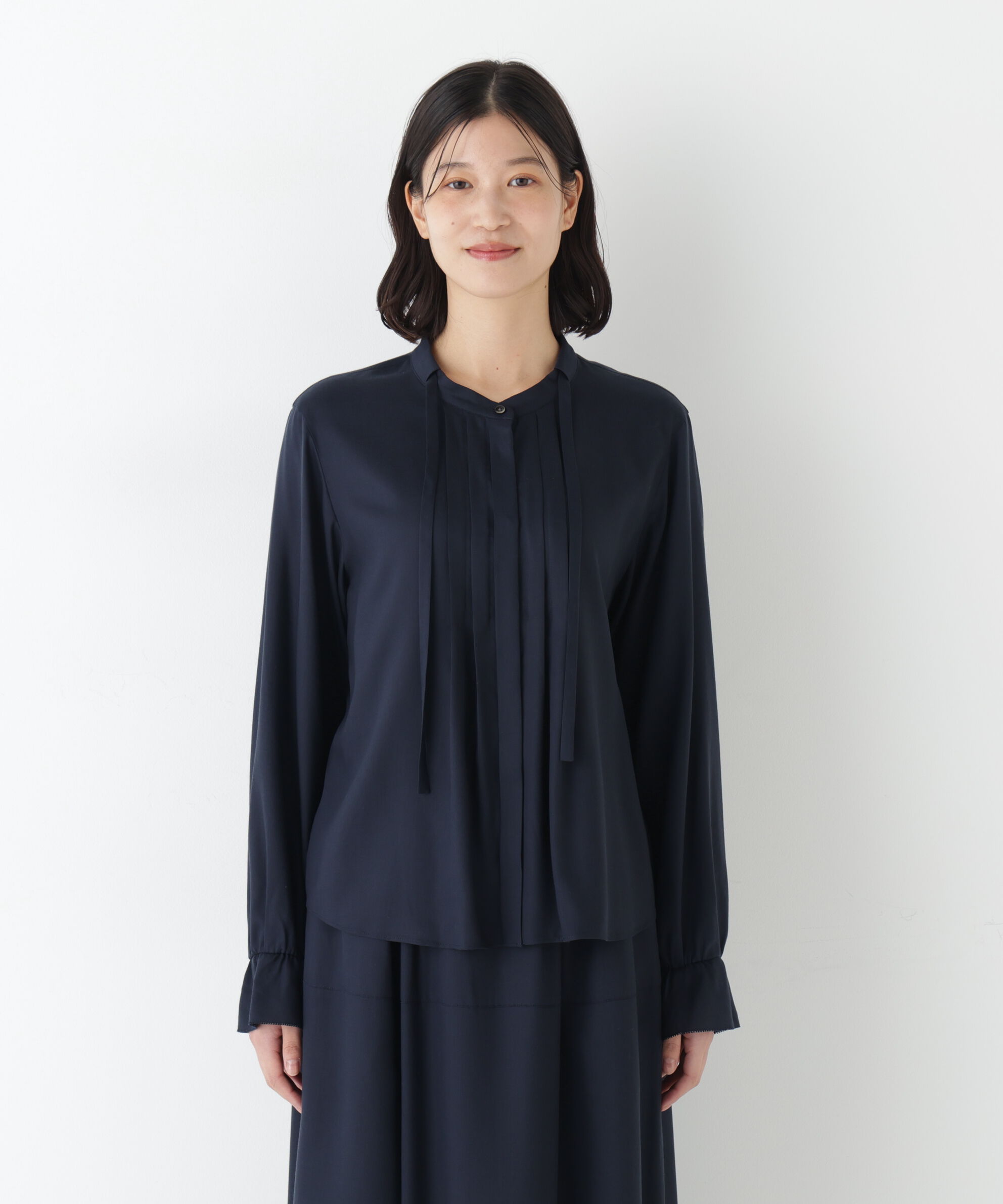  「◆テンセルビエラタイブラウス」|シャツ・ブラウス|