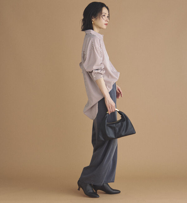 Doux archives「ストライプベーシックオーバーシャツ」|シャツ・ブラウス|