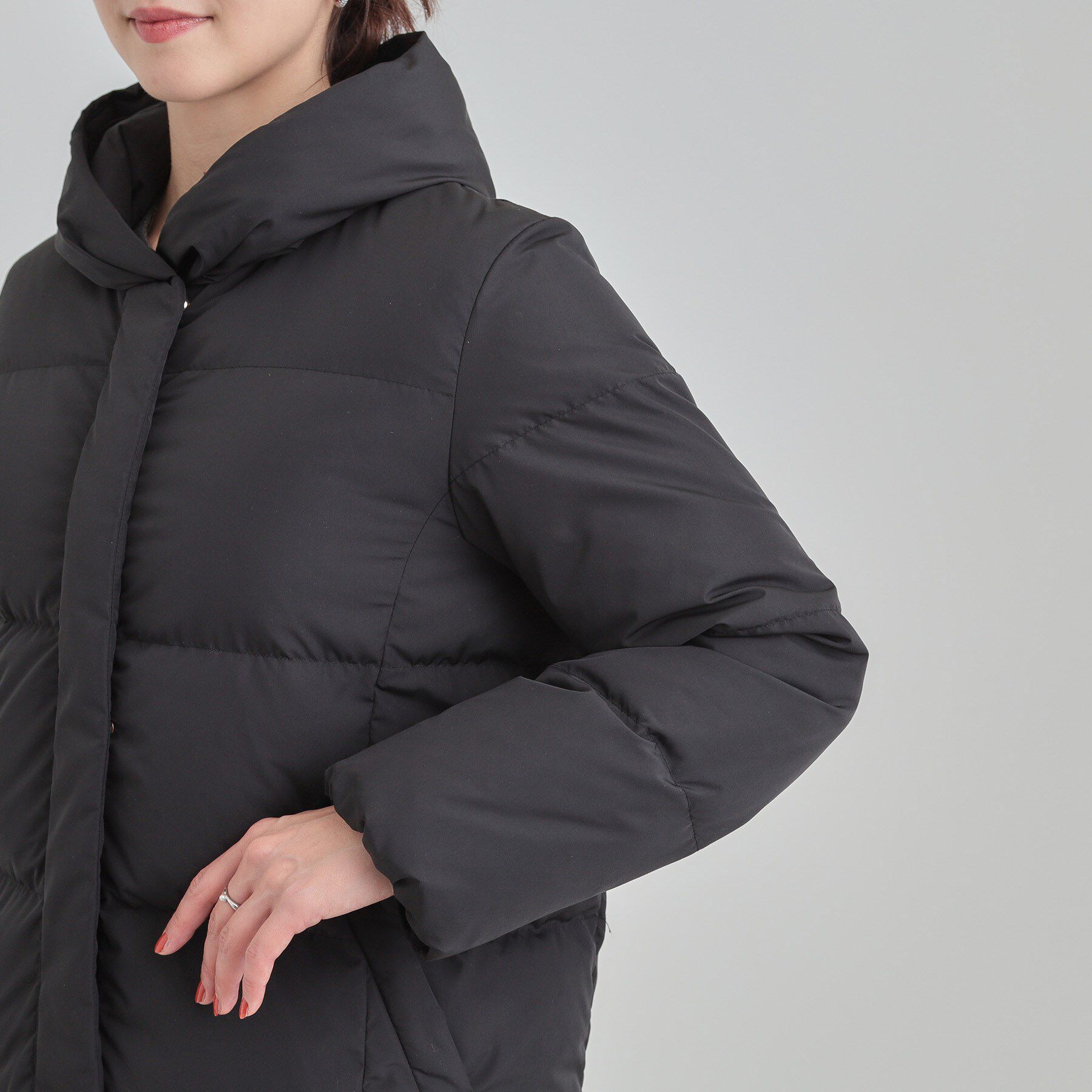 撥水/洗える】ショートフーディーダウン（SHOO・LA・RUE）｜ルミネの