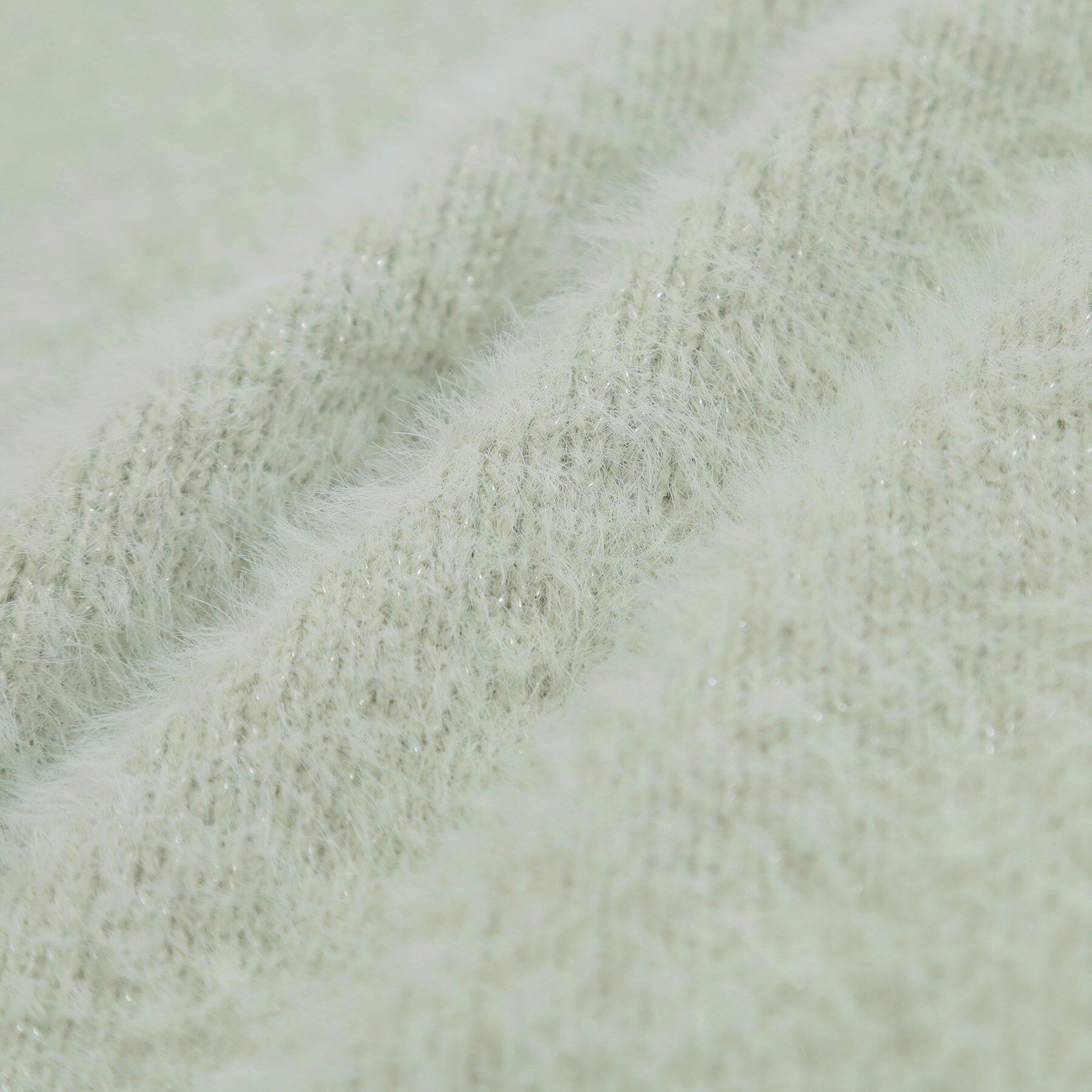 SHOO･LA･RUE「【S-LL】きらっと華やか ふんわりラメフェザーニット」|ニット・セーター|