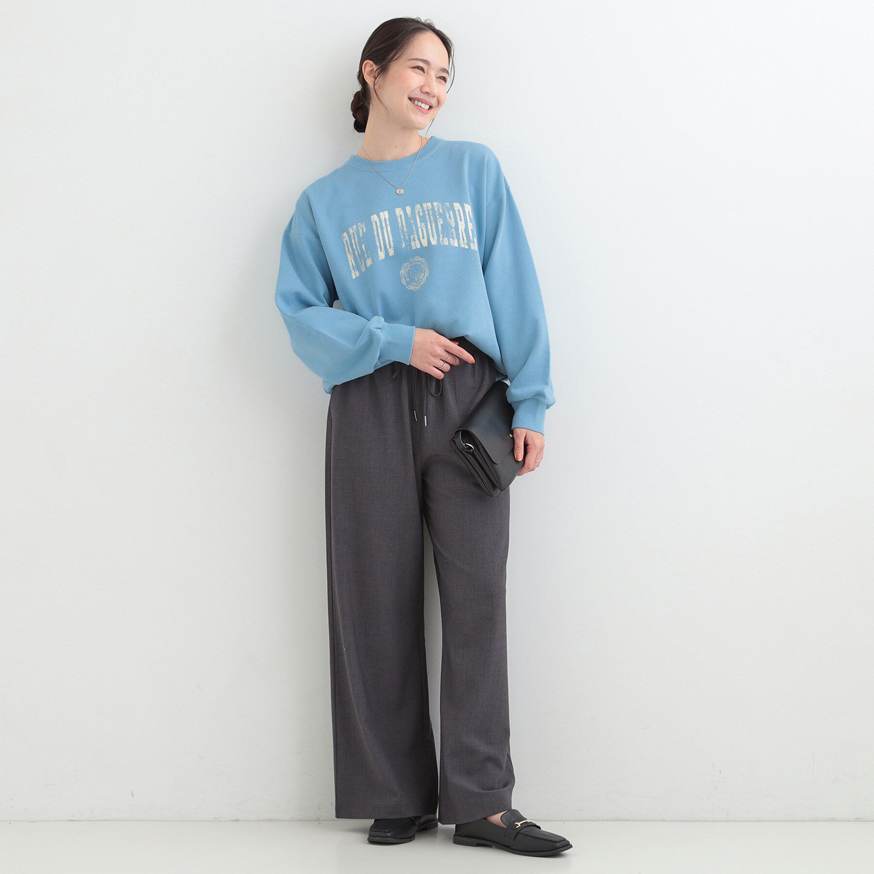 SHOO･LA･RUE「【綿100%/洗濯機可/S-LL】プリントアソート裏毛スウェット」|パーカー|