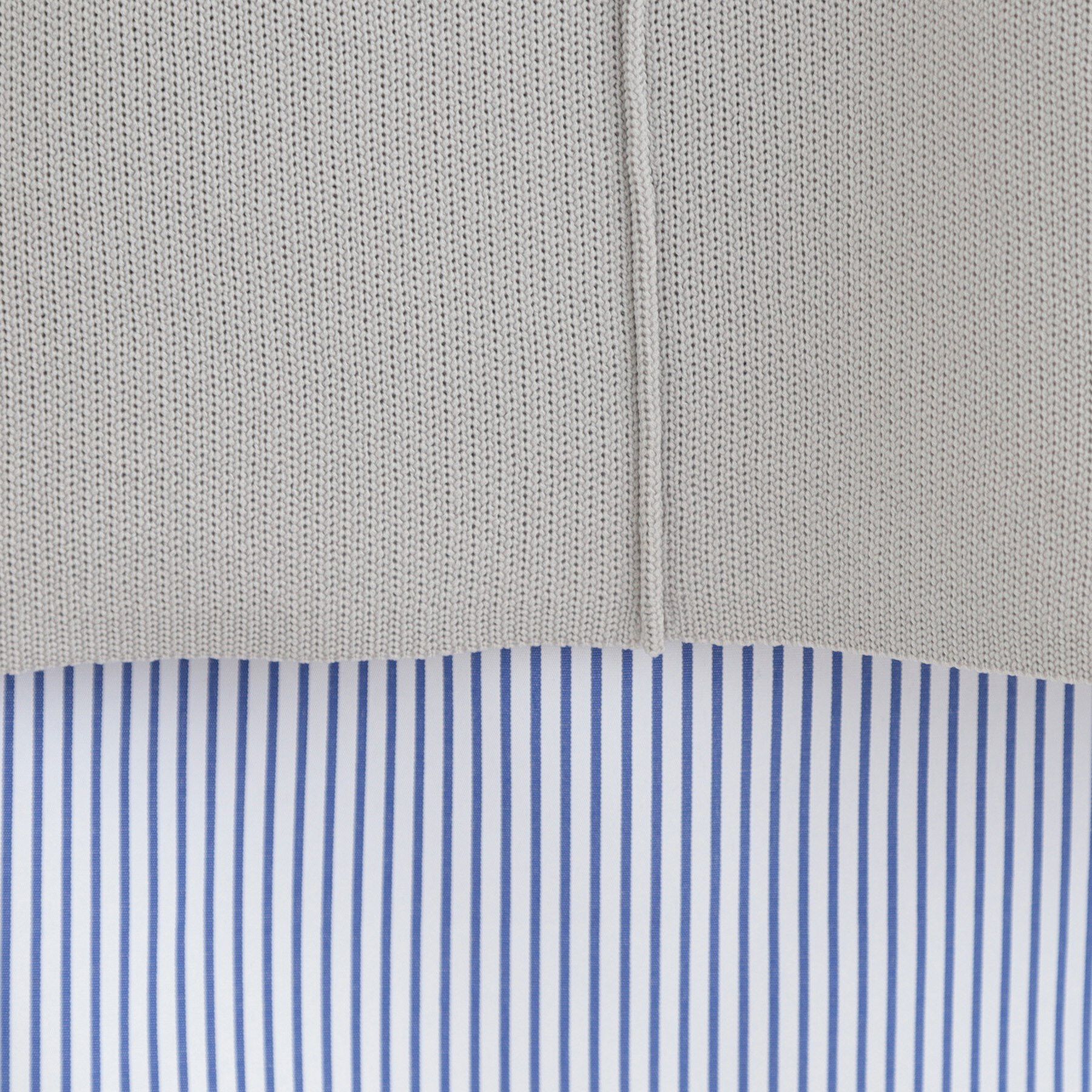 SHOO･LA･RUE「【2点セット/S-LL/洗濯機可】軽くてきれい見え ニットベスト＋ブラウス」|ニット・セーター|