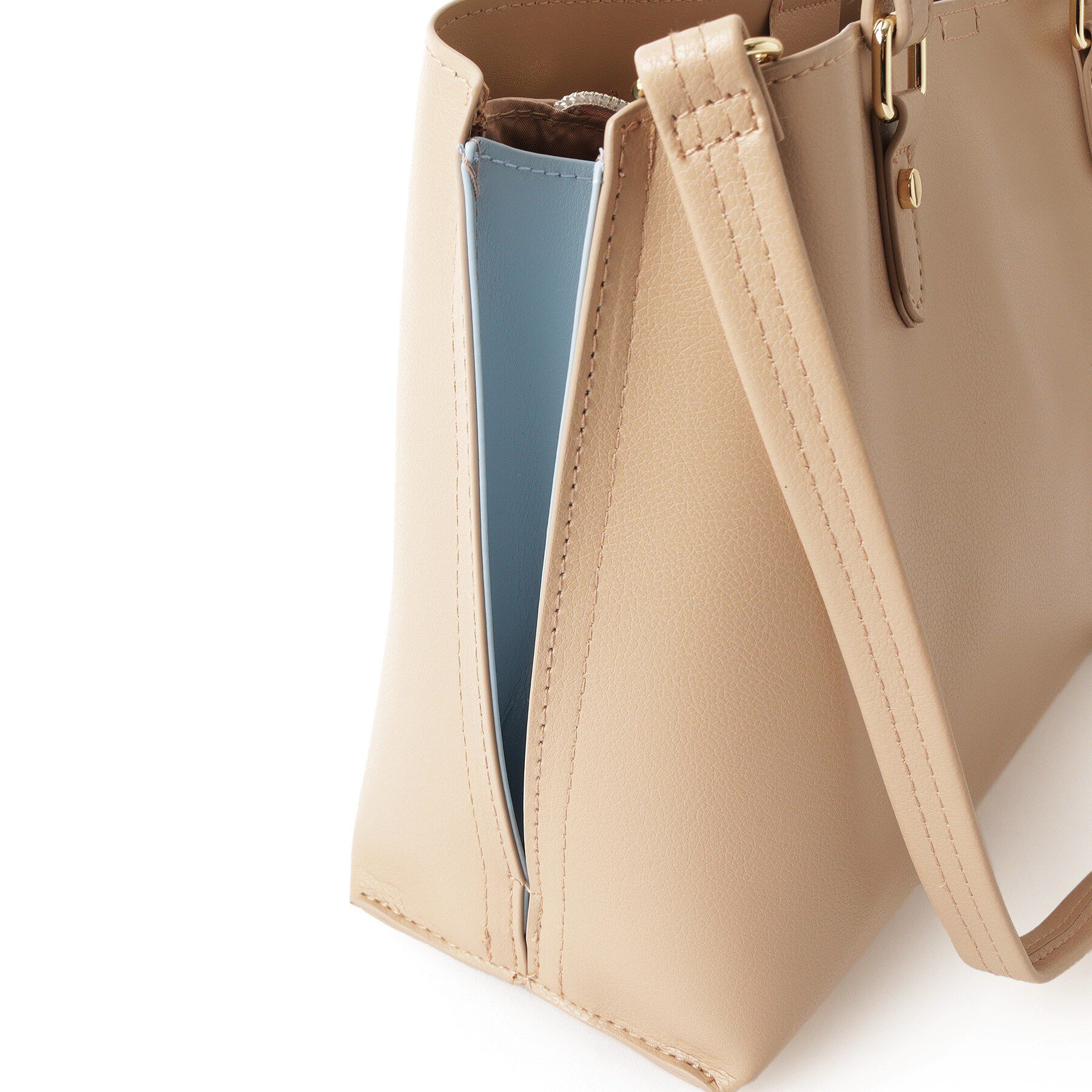 SHOO･LA･RUE「サイド配色トートバッグ」|トートバッグ|