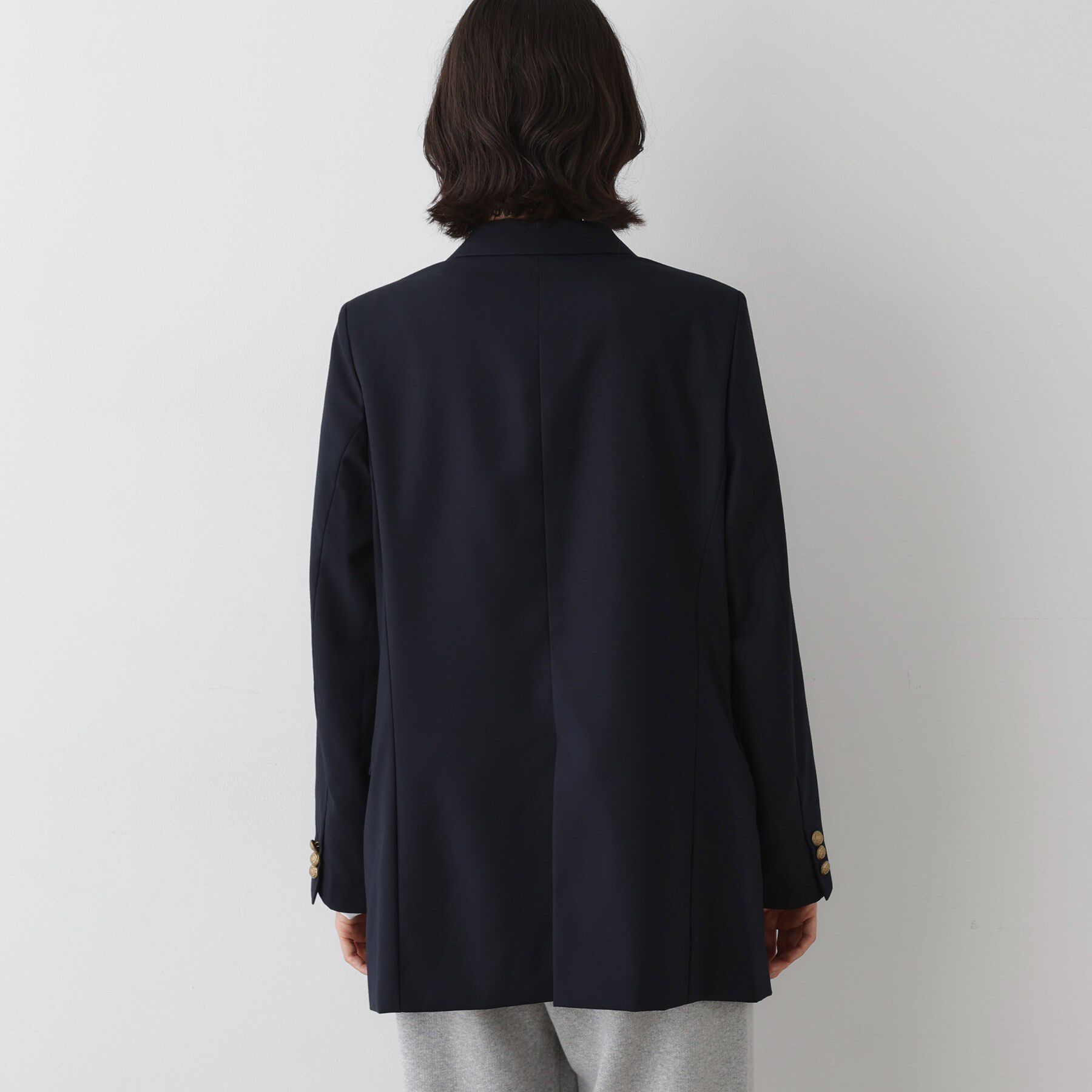 Dessin「ウール混ダブルジャケット」|テーラードジャケット|