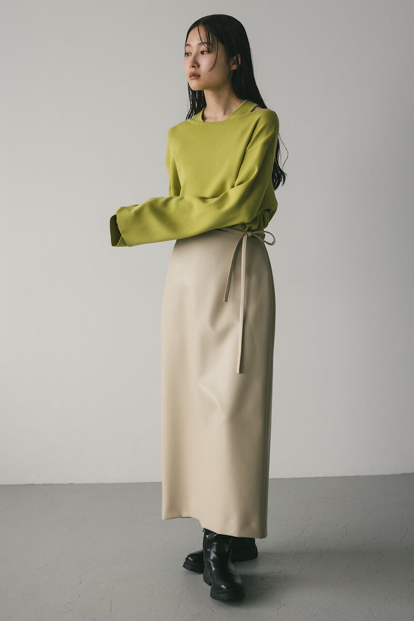 STYLEMIXER「ウォッシャブルアメスリレイヤードニット」|ニット・セーター|