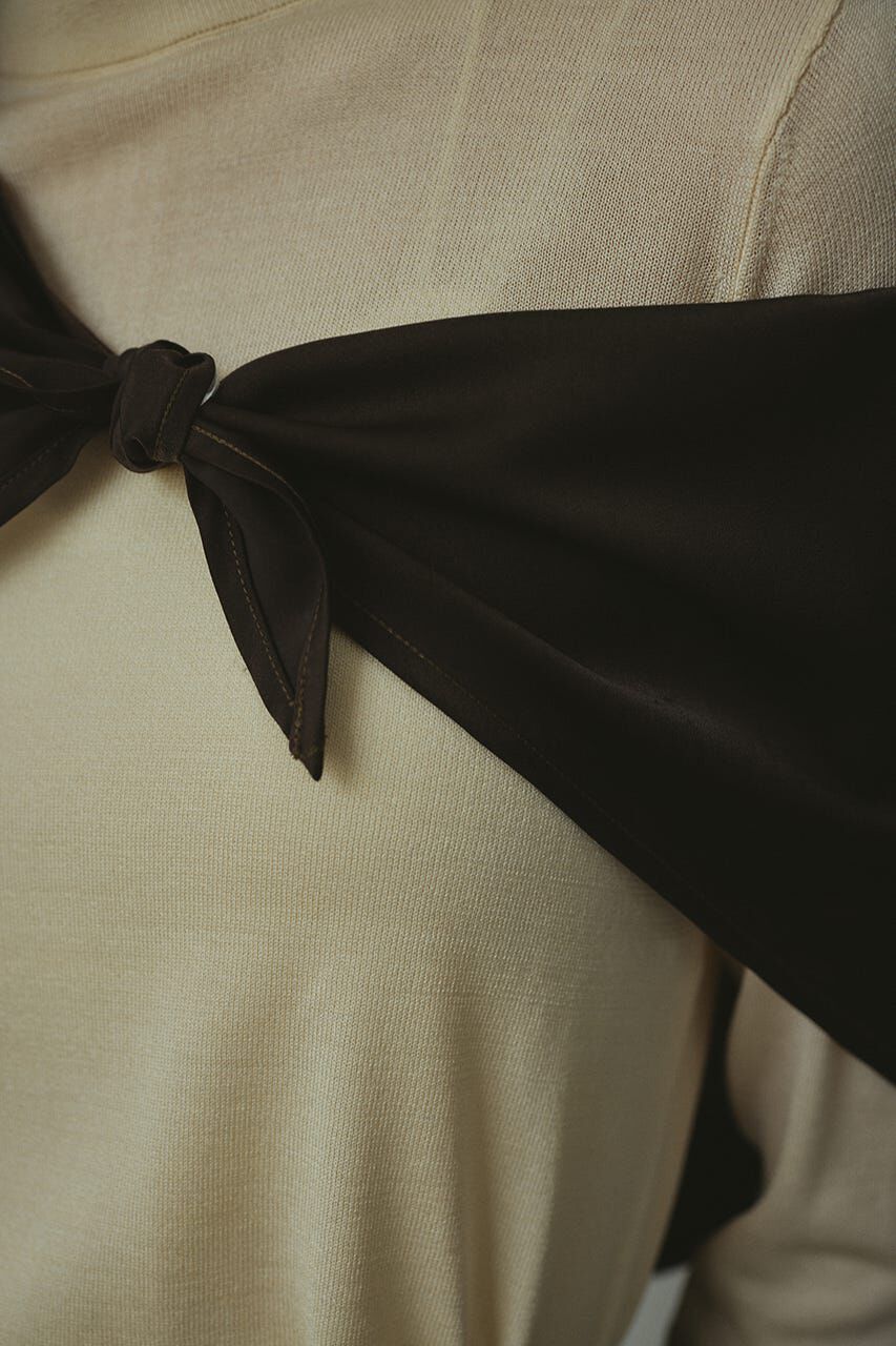 STYLEMIXER「ステッチラインサテンスカーフ」|その他|