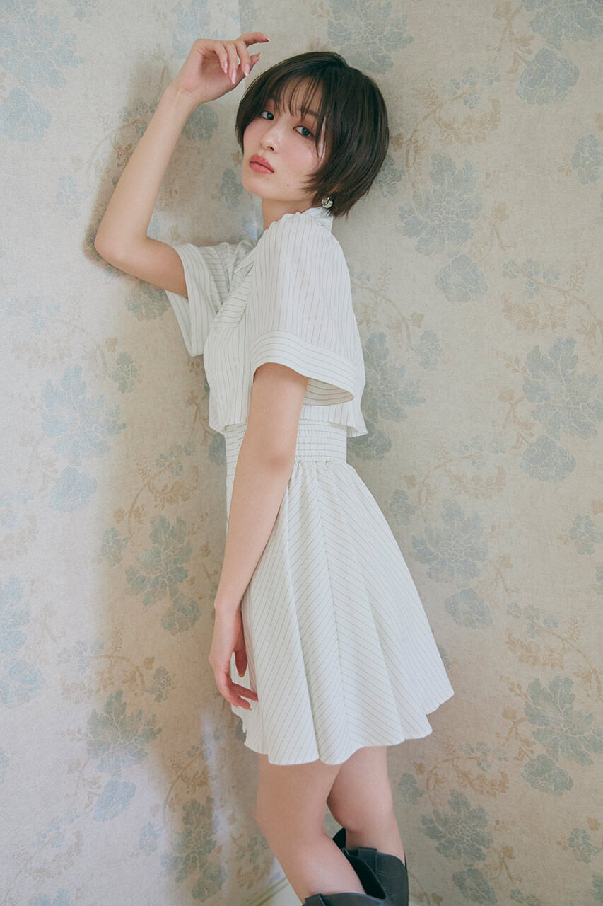 rienda「バストフレアミニワンピース」|ワンピース|