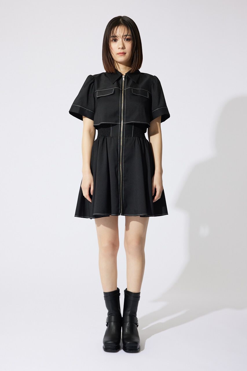 rienda「バストフレアミニワンピース」|ワンピース|