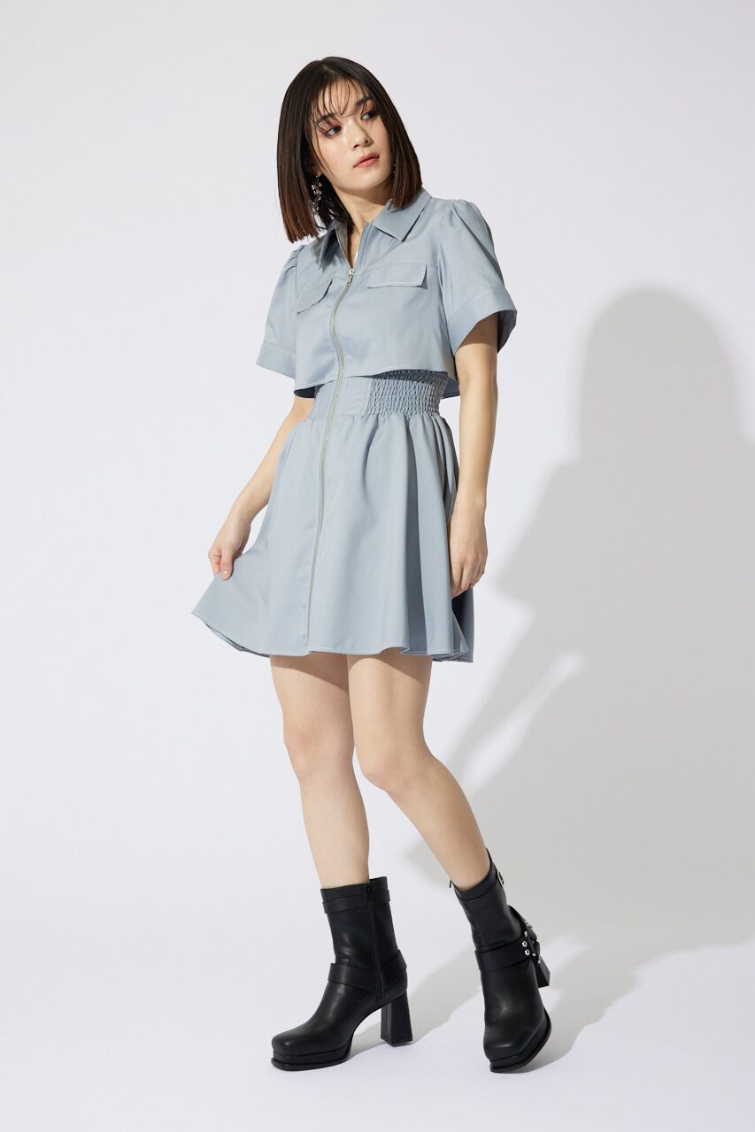 rienda「バストフレアミニワンピース」|ワンピース|