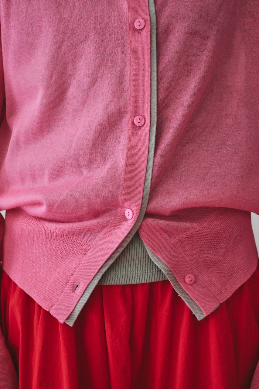HeRIN.CYE「［予約］Double end cardigan」|カーディガン|
