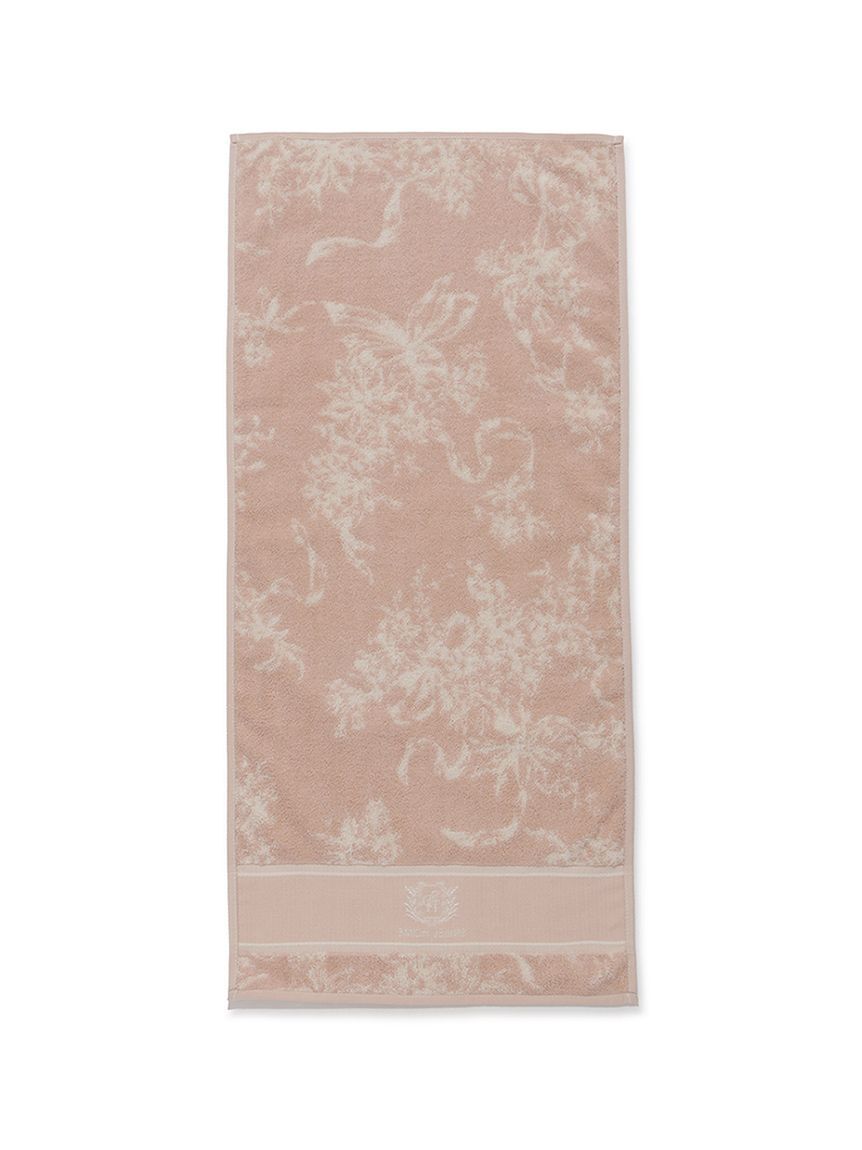 SNIDEL HOME「リボン花柄ジャガードフェイスタオル」|タオル|