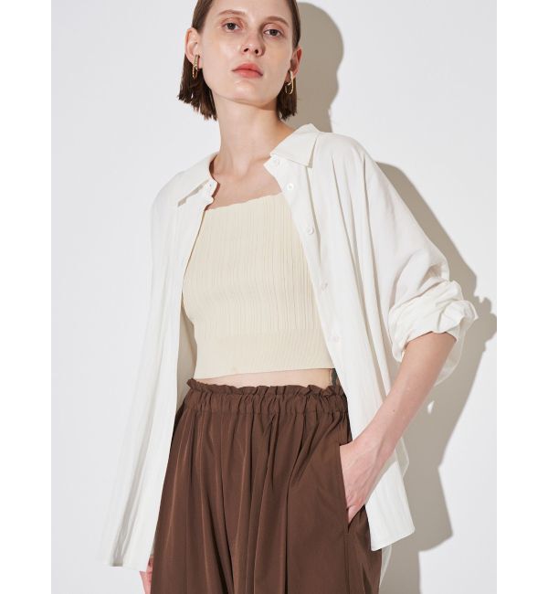 ELENDEEK「DOLMAN FIBRIL SH」|シャツ・ブラウス|