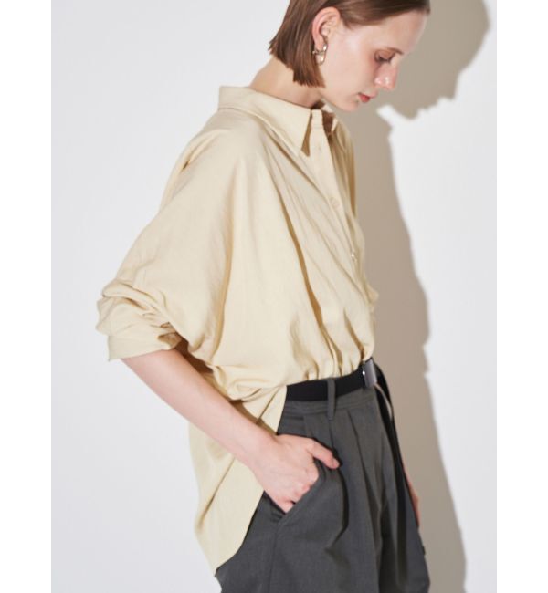 ELENDEEK「DOLMAN FIBRIL SH」|シャツ・ブラウス|