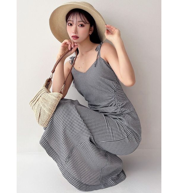 RESEXXY「ショルダーリボンマーメイドキャミワンピース」|ワンピース|