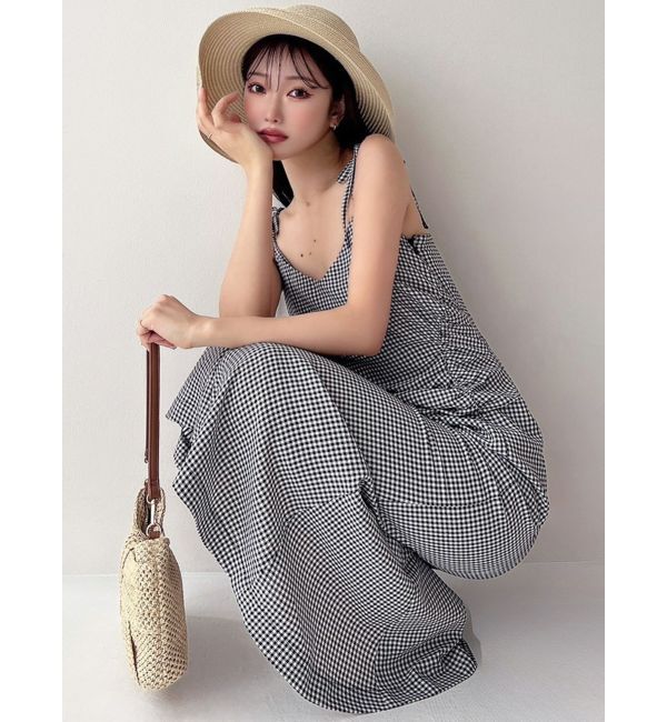 RESEXXY「ショルダーリボンマーメイドキャミワンピース」|ワンピース|