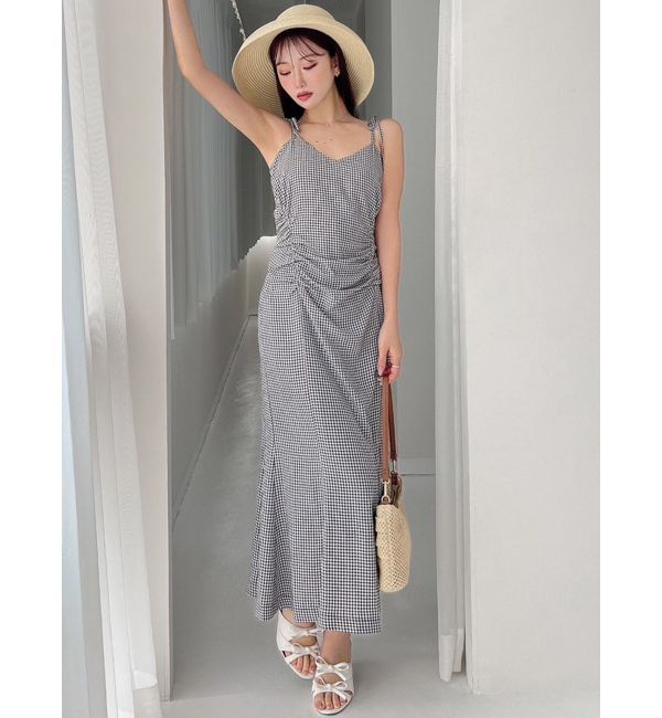 RESEXXY「ショルダーリボンマーメイドキャミワンピース」|ワンピース|