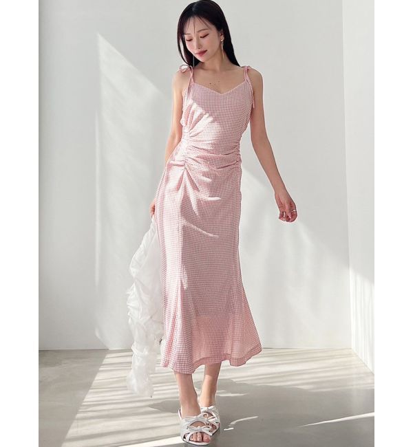 RESEXXY「ショルダーリボンマーメイドキャミワンピース」|ワンピース|