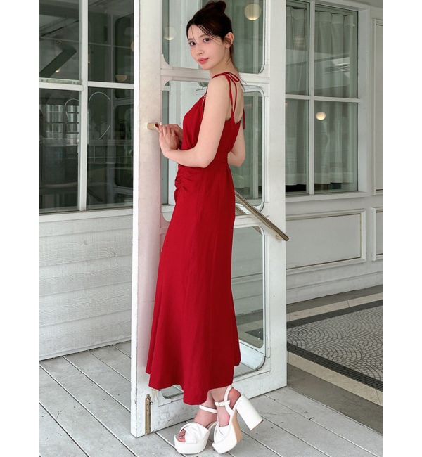 RESEXXY「ショルダーリボンマーメイドキャミワンピース」|ワンピース|