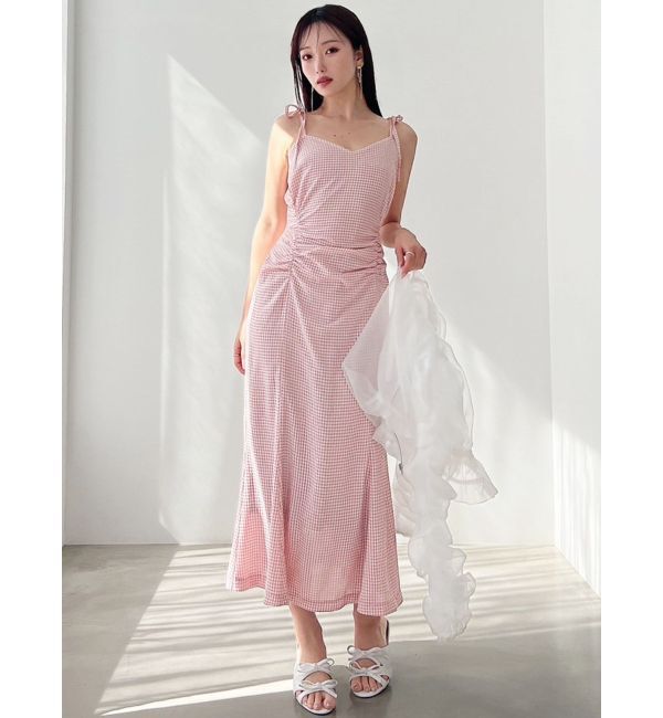 RESEXXY「ショルダーリボンマーメイドキャミワンピース」|ワンピース|