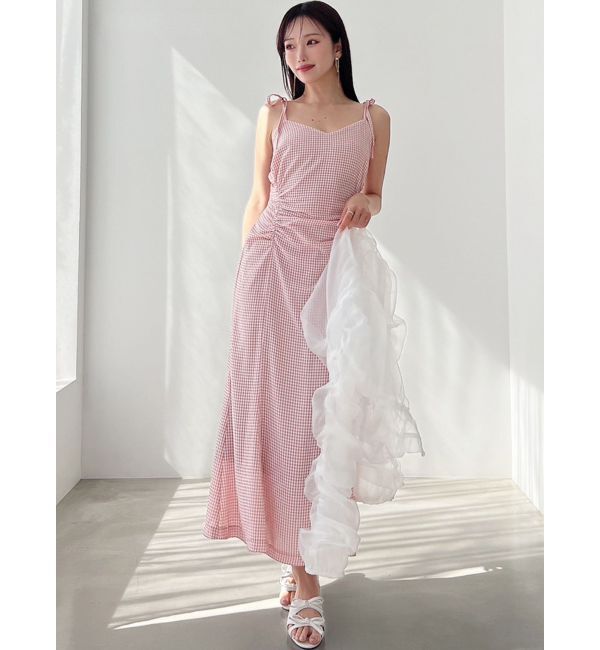 RESEXXY「ショルダーリボンマーメイドキャミワンピース」|ワンピース|