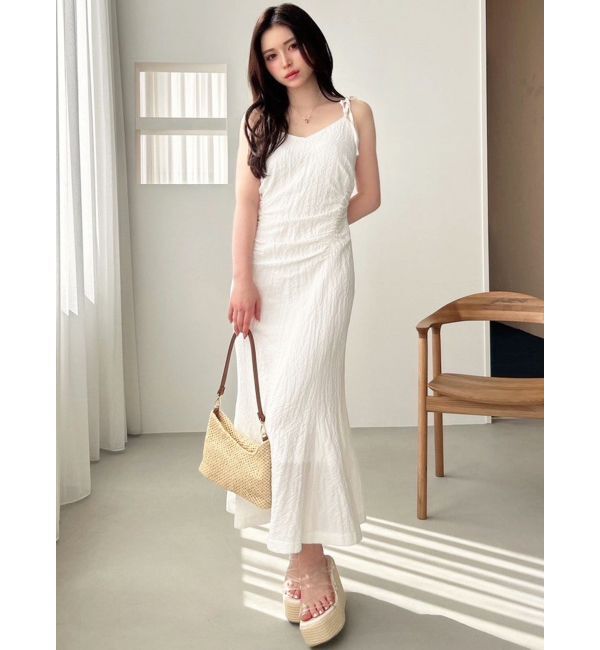 RESEXXY「ショルダーリボンマーメイドキャミワンピース」|ワンピース|