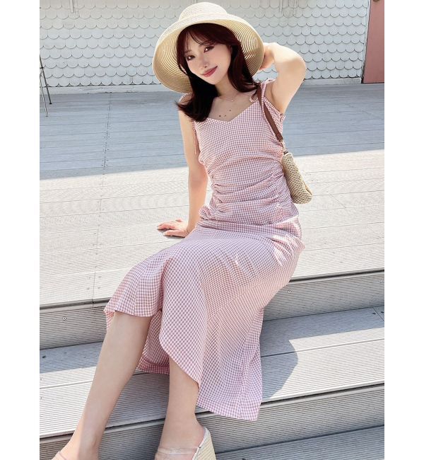 RESEXXY「ショルダーリボンマーメイドキャミワンピース」|ワンピース|