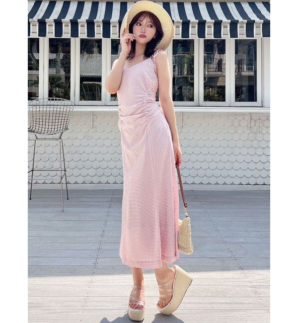 RESEXXY「ショルダーリボンマーメイドキャミワンピース」|ワンピース|