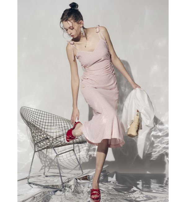 RESEXXY「ショルダーリボンマーメイドキャミワンピース」|ワンピース|