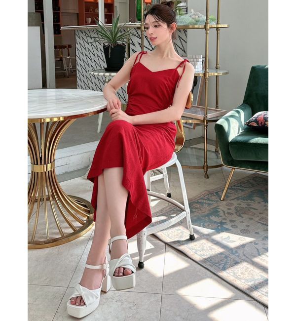 RESEXXY「ショルダーリボンマーメイドキャミワンピース」|ワンピース|