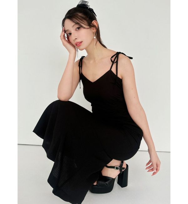 RESEXXY「ショルダーリボンマーメイドキャミワンピース」|ワンピース|