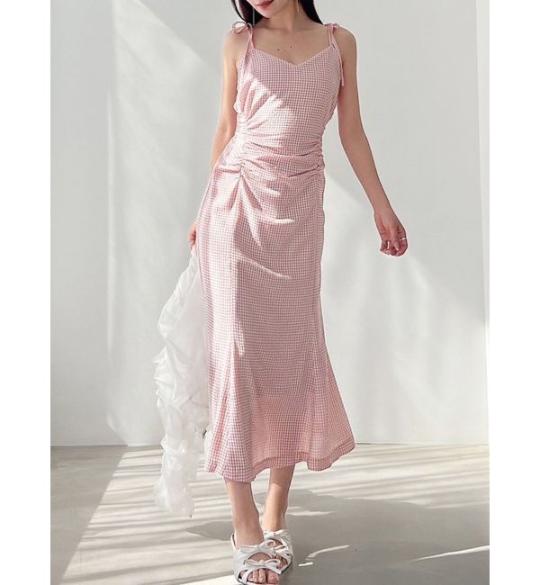 RESEXXY「ショルダーリボンマーメイドキャミワンピース」|ワンピース|ライトミックス