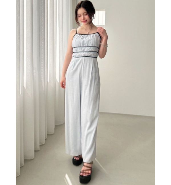 RESEXXY「シフォンキャミコンビネゾン」|オールインワン|