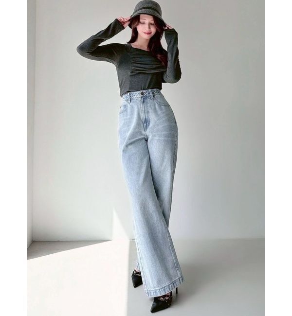 RESEXXY「アシンメトリーカットトップス」|Tシャツ・カットソー|