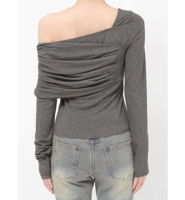 RESEXXY「アシンメトリーカットトップス」|Tシャツ・カットソー|