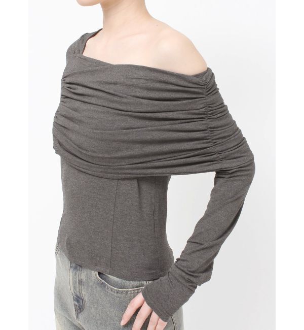 RESEXXY「アシンメトリーカットトップス」|Tシャツ・カットソー|