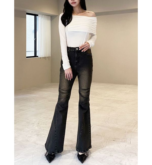 RESEXXY「アシンメトリーカットトップス」|Tシャツ・カットソー|